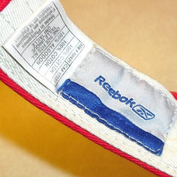 Ohio State Buckeyes University Reebok Mens Red Visor hat cap New Ncaa - Picture 3 of 4